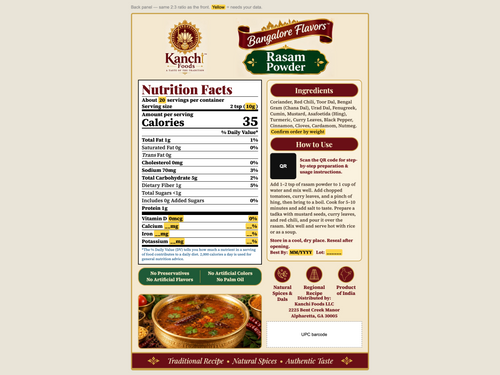 Rasam Powder – Bangalore Flavors