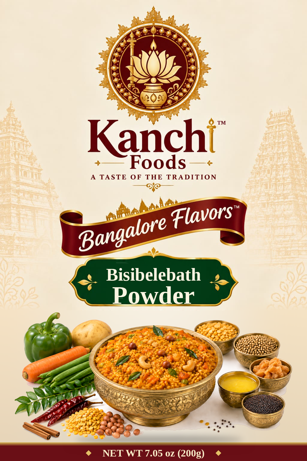 Bisibelebath Powder – Bangalore Flavors